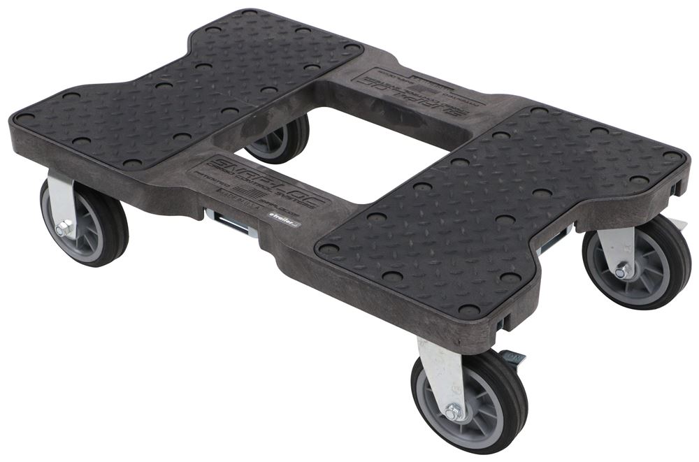 Snap-Loc All-Terrain Dolly with E-Track Anchor Points - 32" x 20-1/2" - 1,500 lbs - Black - SL1500DB