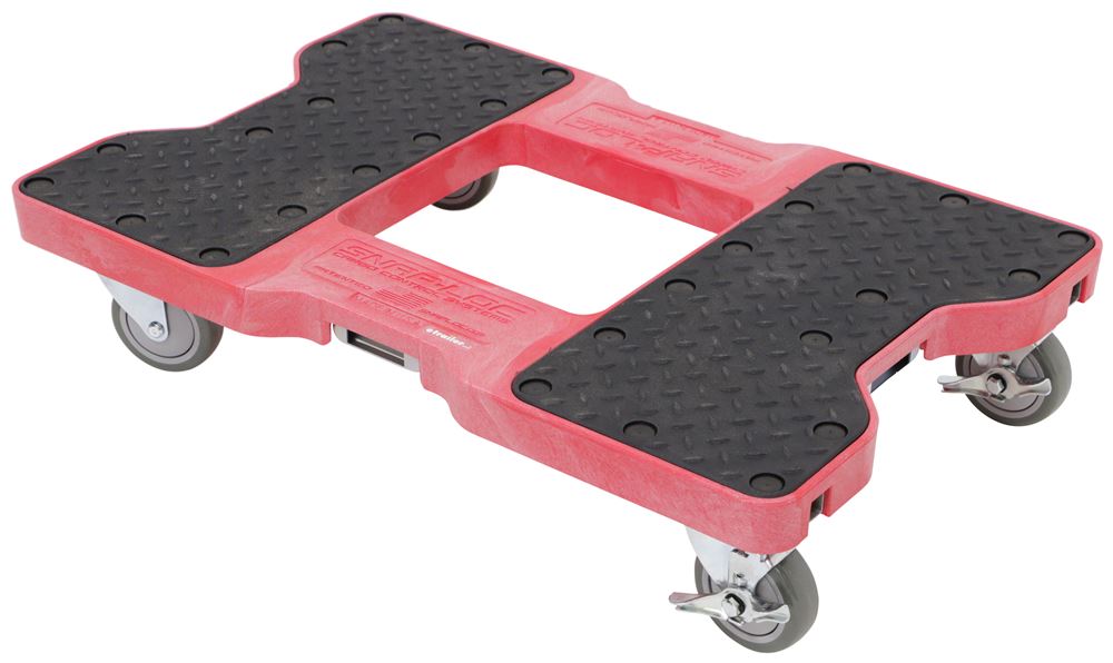 Snap-Loc Moving Dolly with E-Track Anchor Points - 32" Long x 21" Wide - 1,500 lbs - Red - SL1500DR319-P