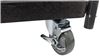 push cart dolly snap-loc pushcart with e-track anchor points - 32 inch x 20-1/2 1 handle black