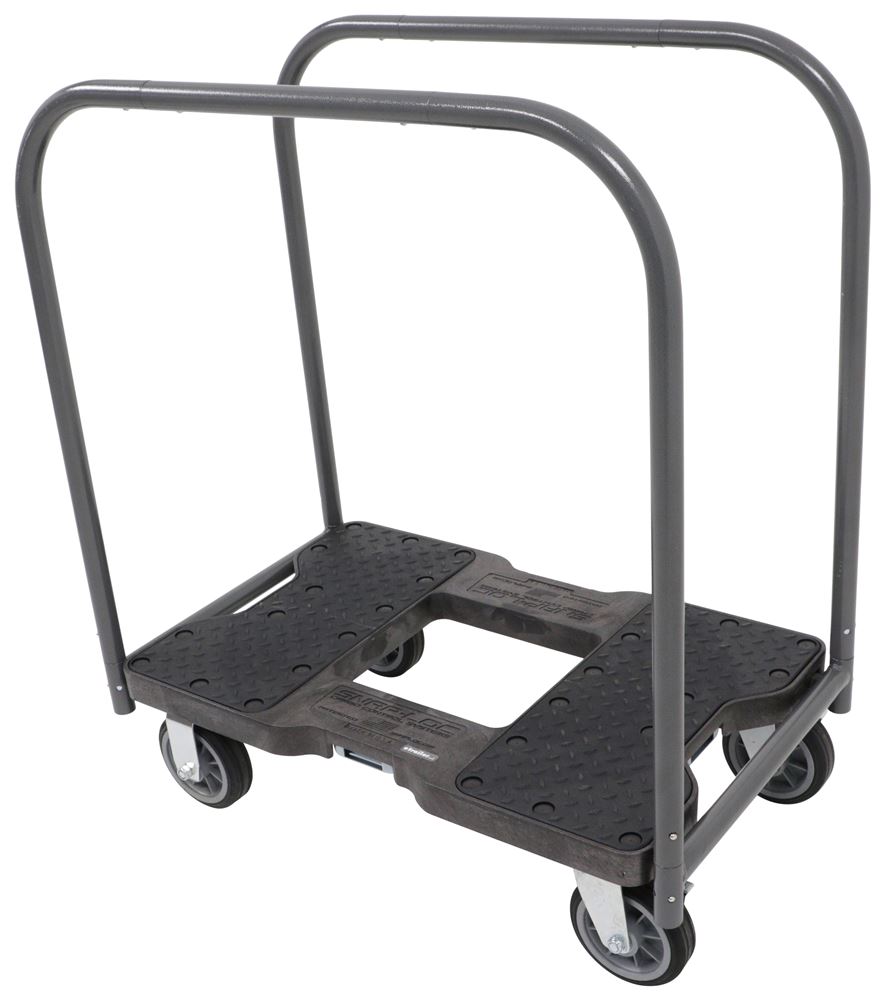 Snap-Loc All-Terrain Panel Cart with E-Track Anchor Points - 32" x 20-1/2" - Black - SL1500PC6B