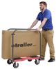 panel cart 1500 lbs snap-loc all-terrain with e-track anchor points - 32 inch x 20-1/2 red