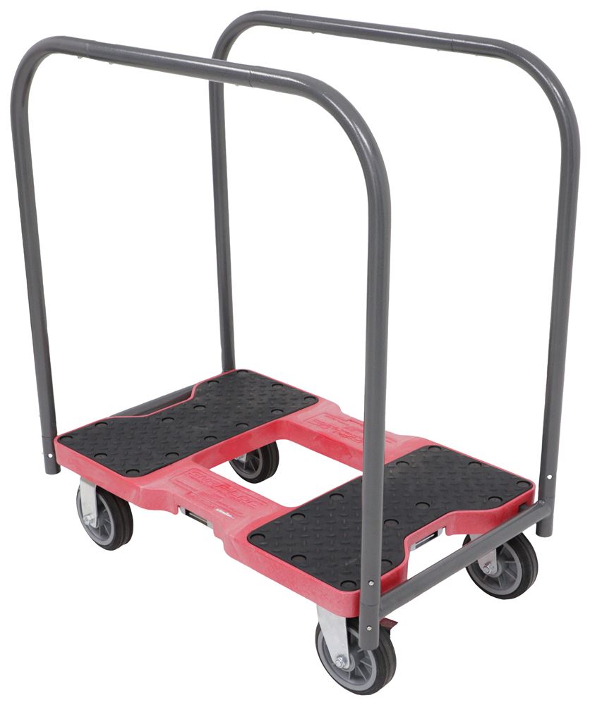 Snap-Loc All-Terrain Panel Cart with E-Track Anchor Points - 32" x 20-1/2" - Red - SL1500PC6R