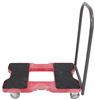 push cart dolly e-track anchor points non-slip tread parking brakes removable handle snap-loc pushcart with - 1
