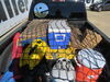 0  truck cargo net snap-loc heavy duty bed - nylon 5' wide x 6' long 400 lbs