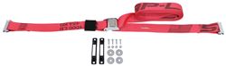Snap-Loc E-Track Tie-Down Anchors with 2" x 16' Cam Buckle Strap - 1,000 lbs - SLCECBA