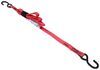 Snap-Loc Ratchet Tie-Down Strap w/ Strap Wrapper and S-Hooks - 1" x 8' - 833 lbs