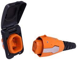 SmartPlug RV Power Inlet and Connector - 50 Amp - Black