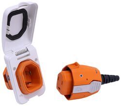 SmartPlug RV Power Inlet and Connector - 30 Amp - White