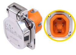 SmartPlug RV and Marine Power Inlet - 50 Amp - Stainless Steel