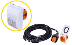 SmartPlug RV Power Cord and Inlet Upgrade Kit - White Inlet - 30 Amp - 30' - SM99FR