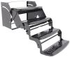 towable camper pull-out step flexco manual steps for rvs - quad 8 inch drop/rise 24 wide 300 lbs