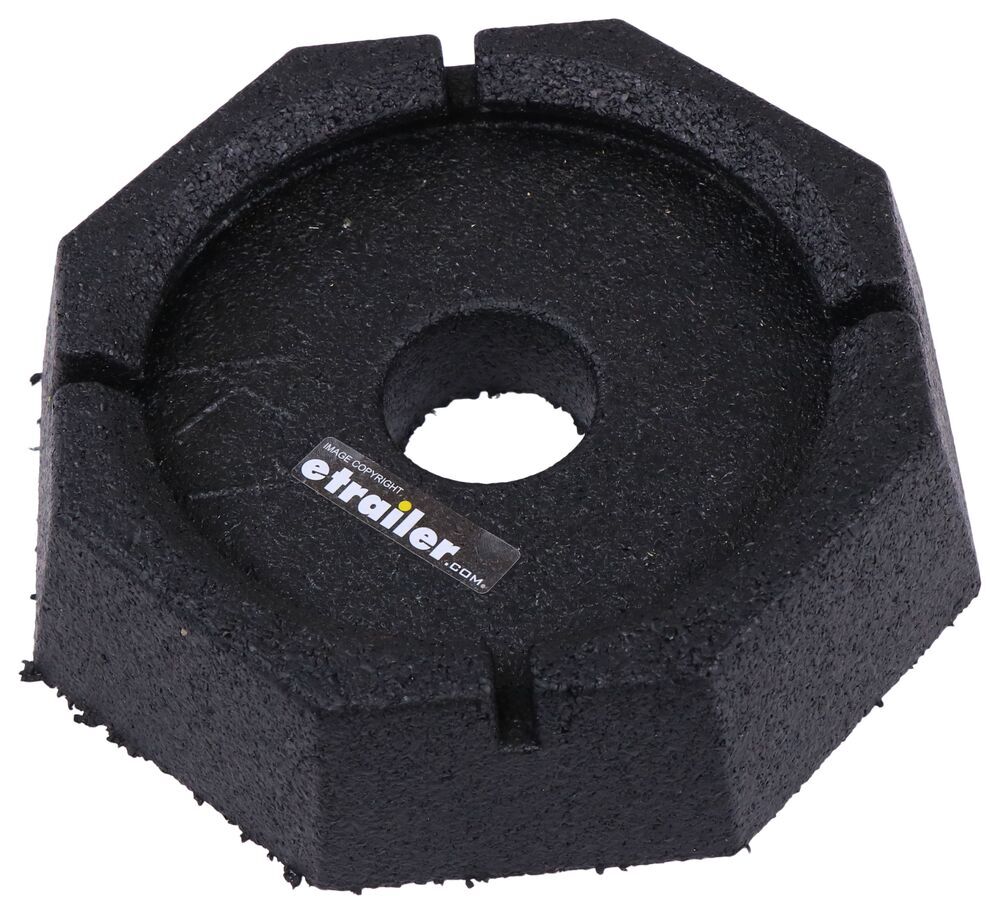 Replacement Pad for SnapPad Jack Stand Pad System - 6" Round Jack Foot - SN47FR