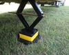 camper jacks rv leveling blocks trailer jack snappad base for plastic or buckets