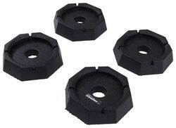 SnapPad Mini Jack Pads for Class C Motorhomes and Travel Trailers w/ 6" Round Jack Feet - Qty 4 - SN59FR