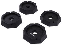 SnapPad Mini Jack Pads for Class C Motorhomes and Travel Trailers w/ 6" Round Jack Feet - Qty 4