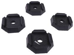 SnapPad XTRA Square 6 Jack Pads for Lippert Leveling Systems w/ 6" Square Jack Feet - Qty 4 - SN99FR