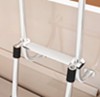 starter ladders surco rv ladder extension - aluminum 48-1/2 inch tall 275 lbs