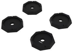 SnapPad XTRA Jack Pads for Lippert Leveling Systems w/ 9" Round Jack Feet - Qty 4 - SP54FR4