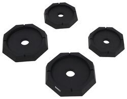 SnapPad XTRA XL Plus Jack Pads for Lippert Leveling Systems w/ 9" and 12" Round Jack Feet - SP54FR74