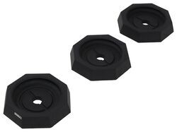 SnapPad Prime Jack Pads for Power Gear Leveling Systems w/ 10" Concave Round Jack Feet - Qty 3 - SP84FR3