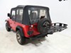 1995 jeep wrangler  cargo mounts surco spare-tire-mounted basket - 19 inch long x 43 wide