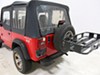 1995 jeep wrangler  spare tire cargo carrier on a vehicle