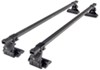 complete roof systems sportrack semi-custom rack for naked roofs - square crossbars steel 45-1/2 inch long