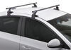 sportrack semi-custom roof rack for naked roofs - square crossbars steel 50 inch long