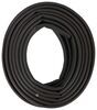 seals 30 foot long rubber double half round seal for rv and trailer doors - stick on 30' x 3/8 inch tall