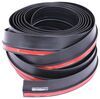 seals 60 feet long rubber wiper seal with track for rv slide out - stick on 60' x 2-1/2 inch wide