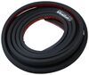 seals 15 foot long rubber ribbed wide seal for rv and trailer doors - stick on 15' x 5/16 inch tall