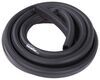 seals d-shaped rubber bulb seal for slide out or ramp gate - stick on 15' long x 1 inch tall