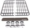 cargo basket aero bars factory round square sportrack vista roof mounted - steel 44 inch long x 39-1/8 wide 110 lbs