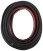 seals 15 foot long rubber sponge cushion strip for rv and trailer doors - stick on 15' x 5/16 inch tall