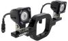 trailer hitch vision x solstic solo pod light kit w receiver mount - led 20 watts flood beam