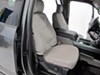 2015 ford f-150  bucket seats adjustable headrests covercraft seatsaver custom seat covers - front misty gray