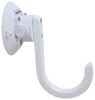 accessory mounts seasucker utility hook - 4-1/2 inch vacuum mount white