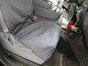 2015 gmc sierra 1500  40/20/40 split bench center seat storage airbags covercraft seatsaver custom covers - front charcoal black