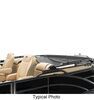 0  power bimini deck boat pontoon sureshade top for - black aluminum frame green canvas