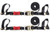 flatbed trailer truck bed 21 - 30 feet long shockstrap ratchet tie-down straps w/ shock absorbers 2 inch x 27' 3 333 lbs qty