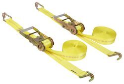 Responsive Ratchet Self-Tensioning Tie-Down Straps - 2" x 27' - 3,333 lbs - Qty 2 - ST-2-2