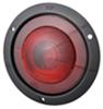 tail lights submersible optronics trailer light w/ reflector - stop turn round black flange red lens