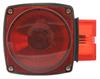 submersible lights 6-1/8l x 4-9/16w inch combination tail light for trailers over 80 wide - 7 function passenger side