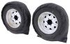 single axle snapring tiresavers tire covers - 27 inch to 29 diameter black vinyl qty 2