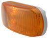 tail lights submersible optronics trailer turn signal and parking light - incandescent oval amber lens