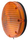 optronics trailer lights tail non-submersible 7 inch round transit turn signal light - amber