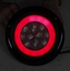 tail lights 4 inch diameter glolight led trailer light - stop turn submersible 21 diodes round clear lens