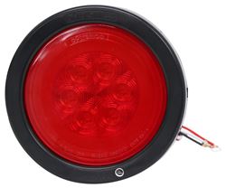 GloLight LED Trailer Tail Light - Stop,Turn,Tail - Submersible - 21 Diodes - Round - Red Lens - STL101RKB