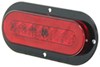 tail lights stop/turn/tail glolight led trailer light - stop turn submersible 22 diodes oval red lens