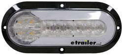GloLight LED Trailer Tail Light - Stop, Tail, Turn, Backup - Submersible - 22 Diodes - Clear Lens